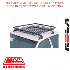 LUGGAGE TRAY FITS ALL POPULAR SPORTS ROOF RACK SYSTEMS-EXTRA LARGE TRAY